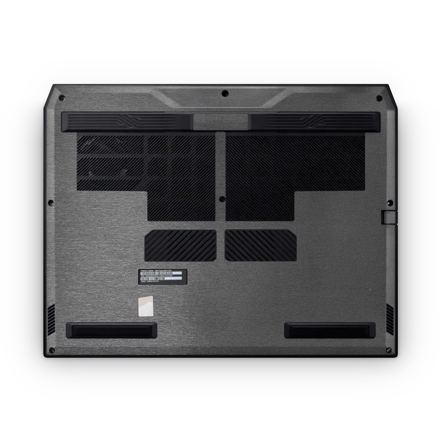 Acer Predator Helios Neo 16 2024 Professional Bottom Brushed Black Skin Wrap Cover