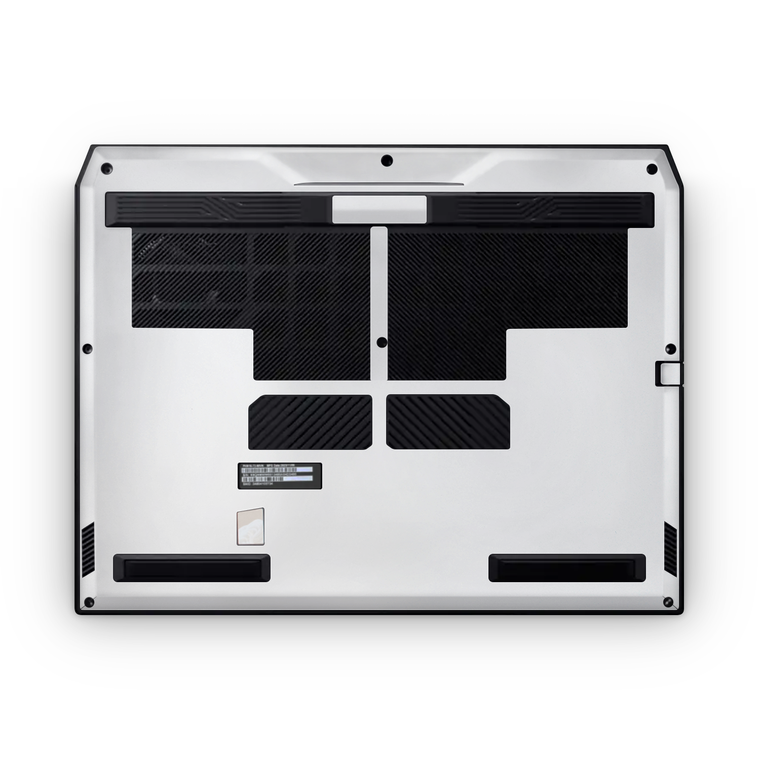 Acer Predator Helios Neo 16 2024 Professional Bottom Frosty Vanilla Skin Wrap Cover