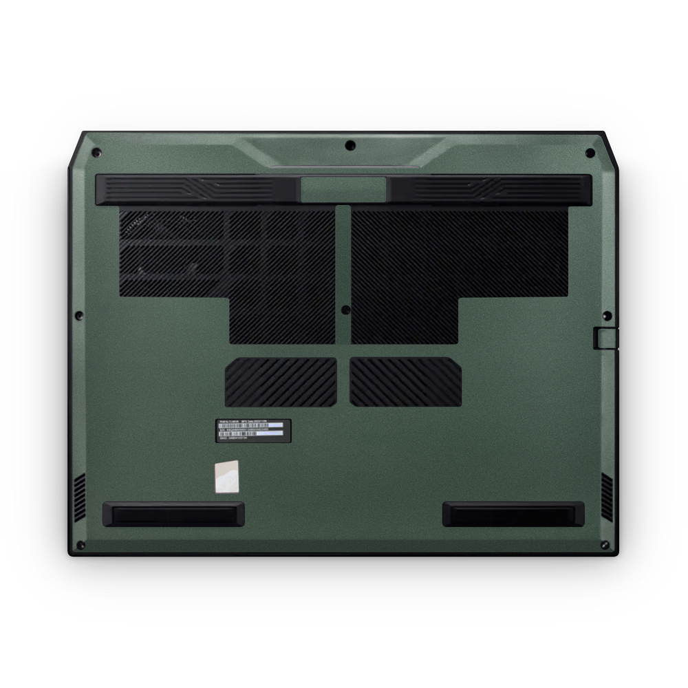 Acer Predator Helios Neo 16 2024 Professional Bottom Matte Green Metallic Skin Wrap Cover