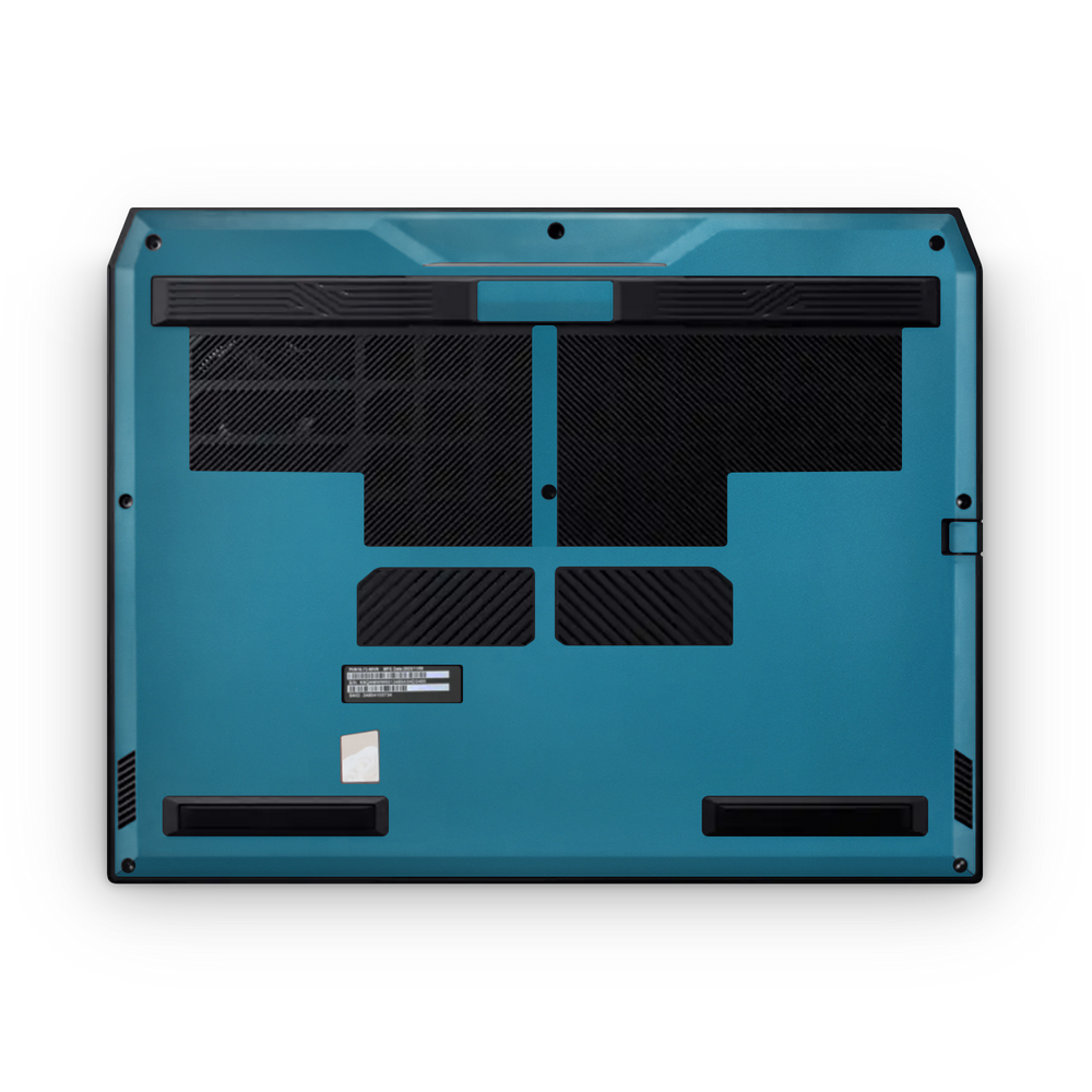 Acer Predator Helios Neo 16 2024 Professional Bottom Satin Ocean Shimmer Skin Wrap Cover