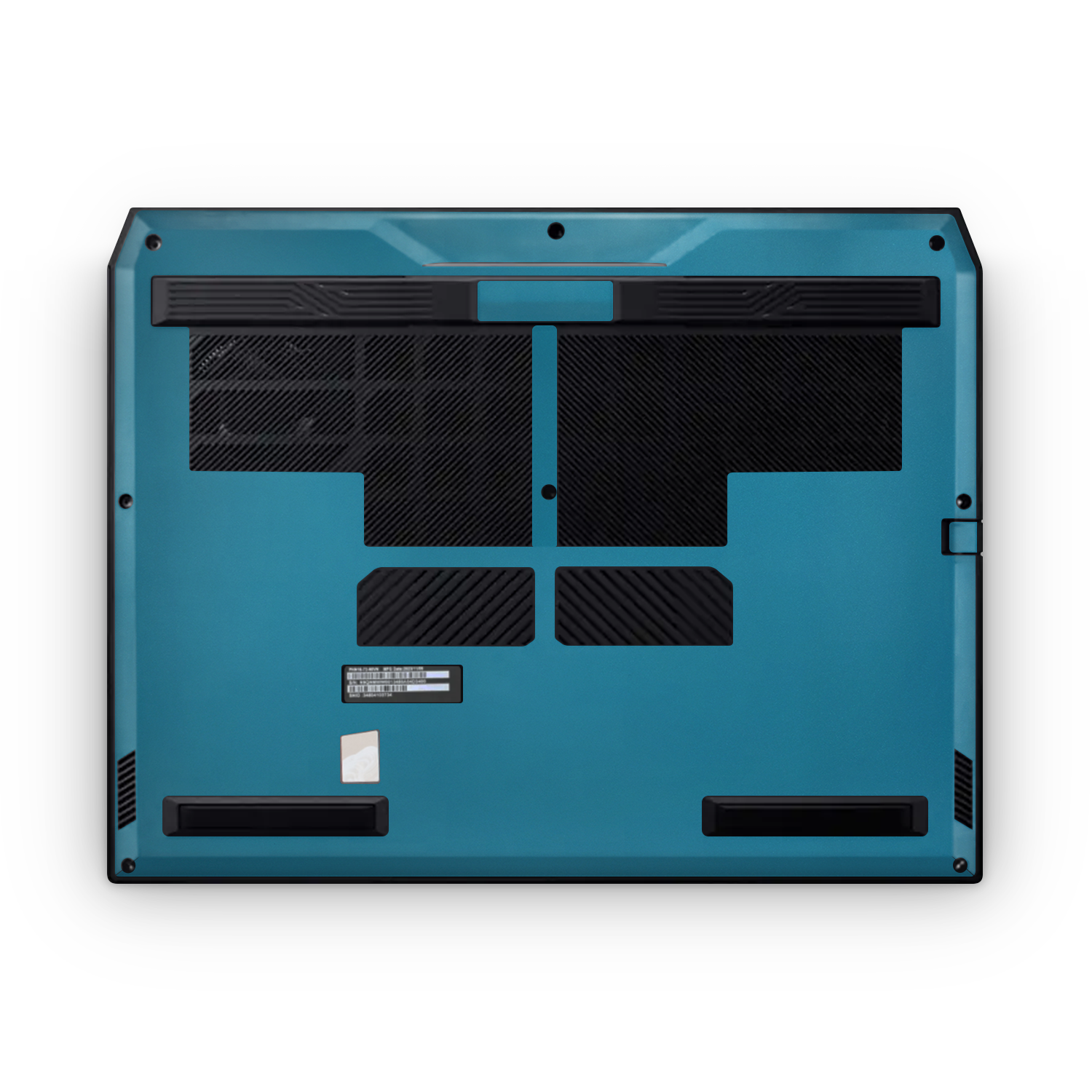 Acer Predator Helios Neo 16 2024 Professional Bottom Satin Ocean Shimmer Skin Wrap Cover