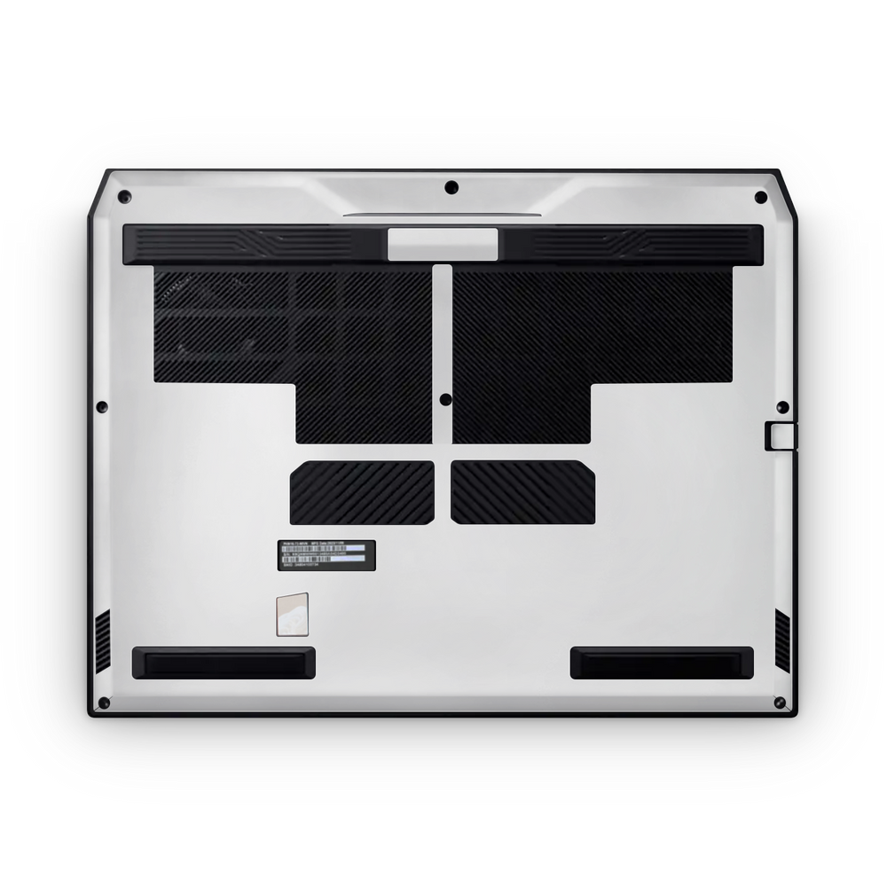 Acer Predator Helios Neo 16 2024 Professional Bottom Satin White Skin Wrap Cover