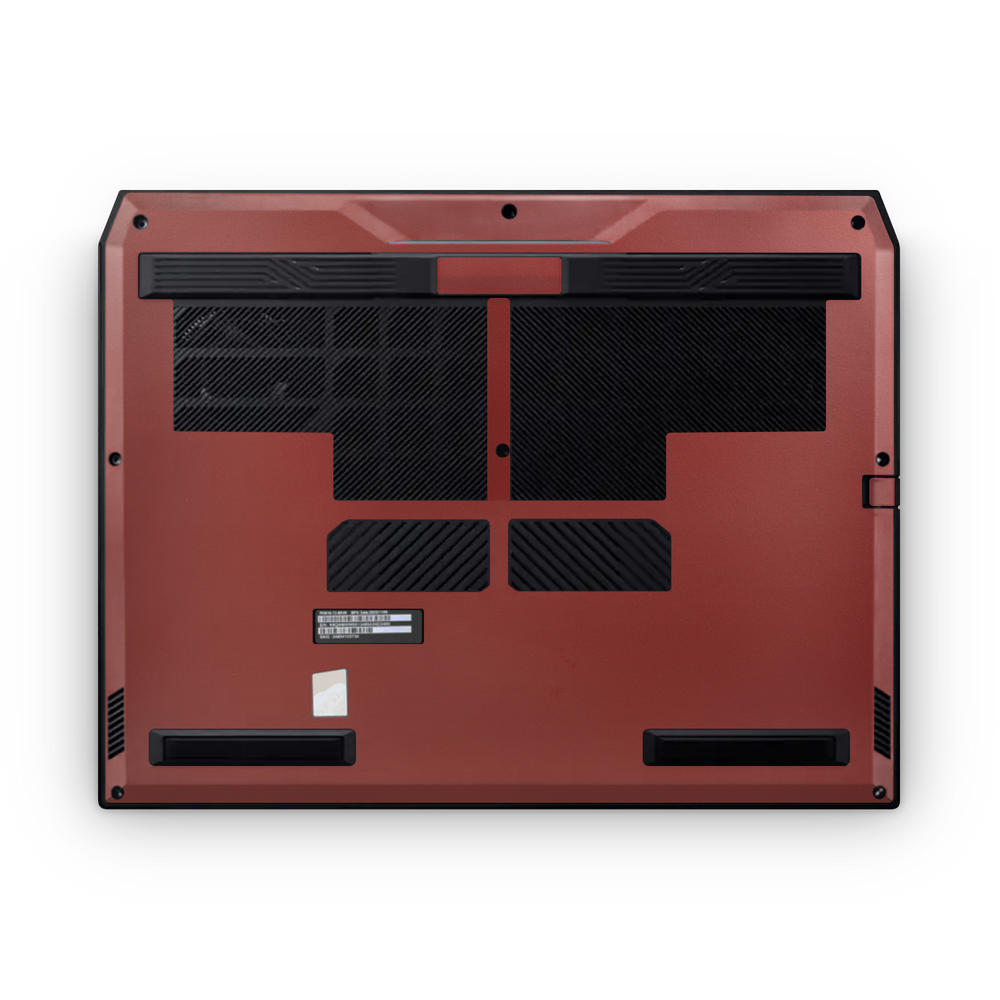 Acer Predator Helios Neo 16 2024 Professional Bottom Vampire Red Skin Wrap Cover