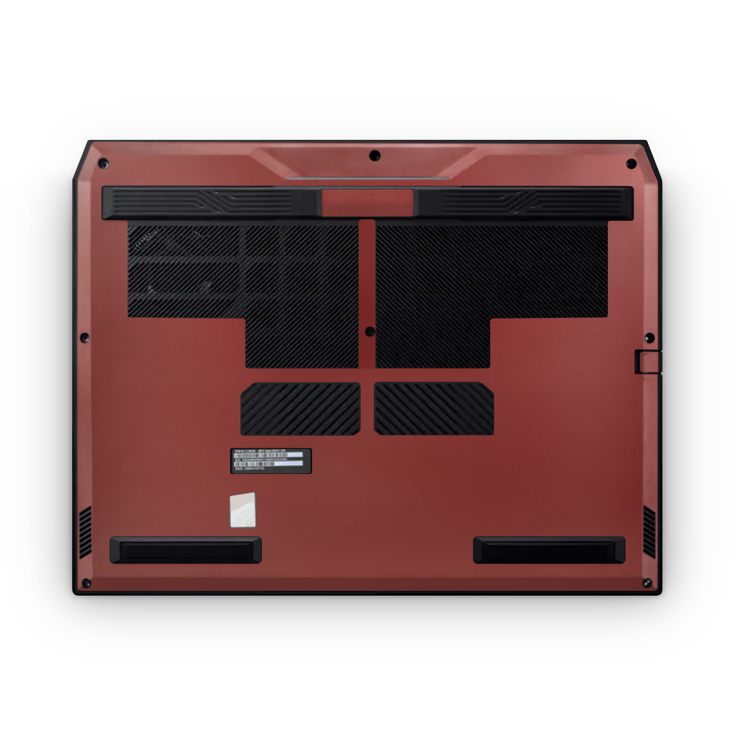 Acer Predator Helios Neo 16 2024 Professional Bottom Vampire Red Skin Wrap Cover
