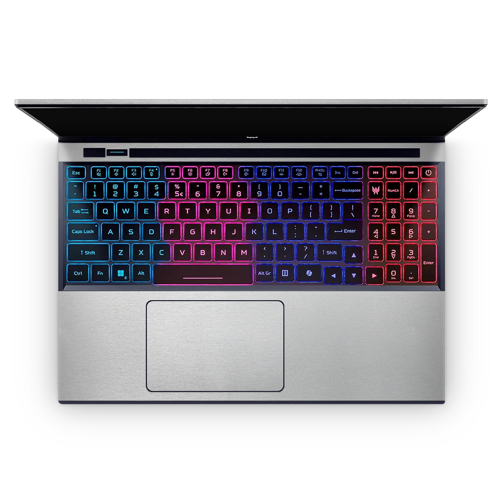 Acer Predator Helios Neo 16 2024 Professional Interior Brushed Aluminum Skin Wrap Cover