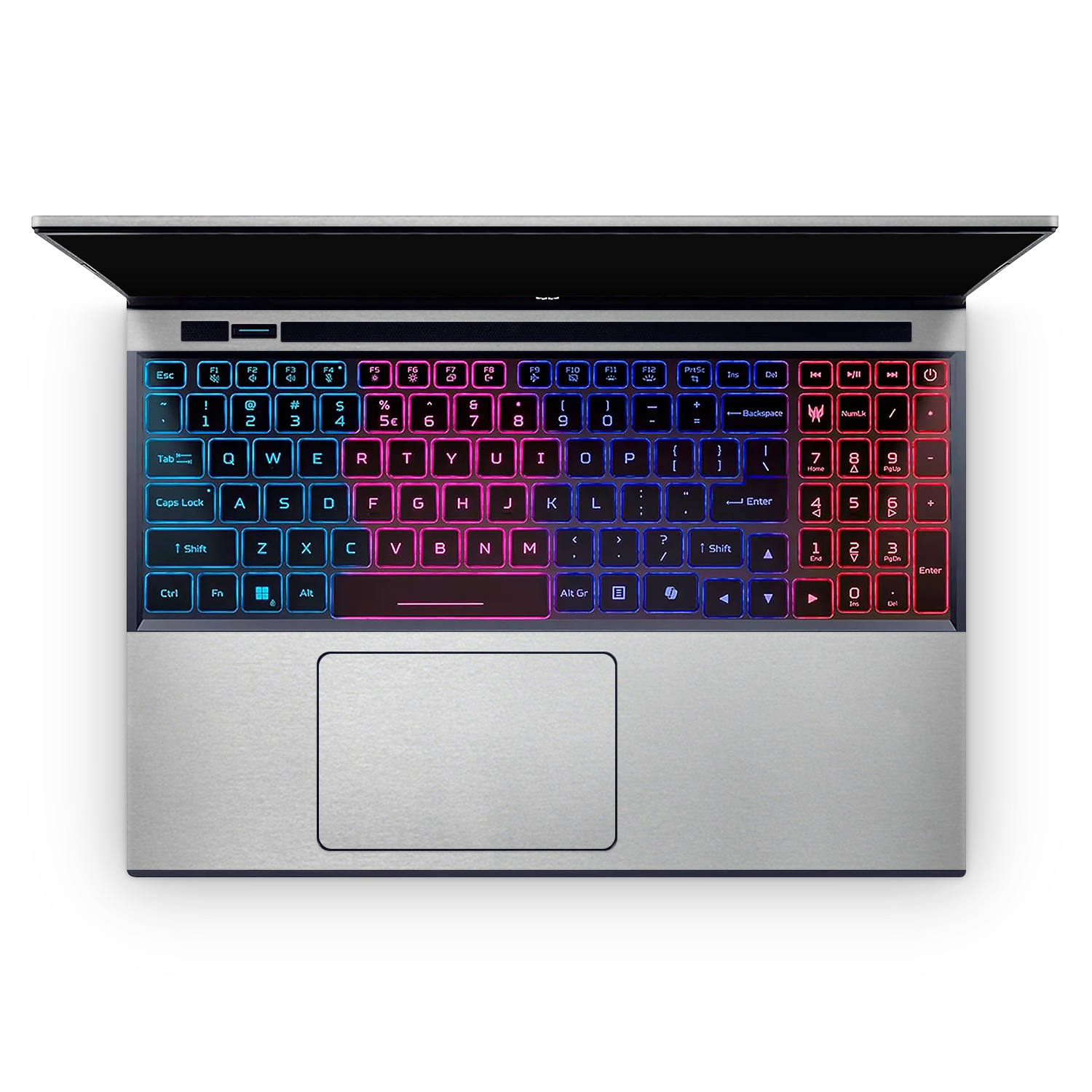 Acer Predator Helios Neo 16 2024 Professional Interior Brushed Aluminum Skin Wrap Cover