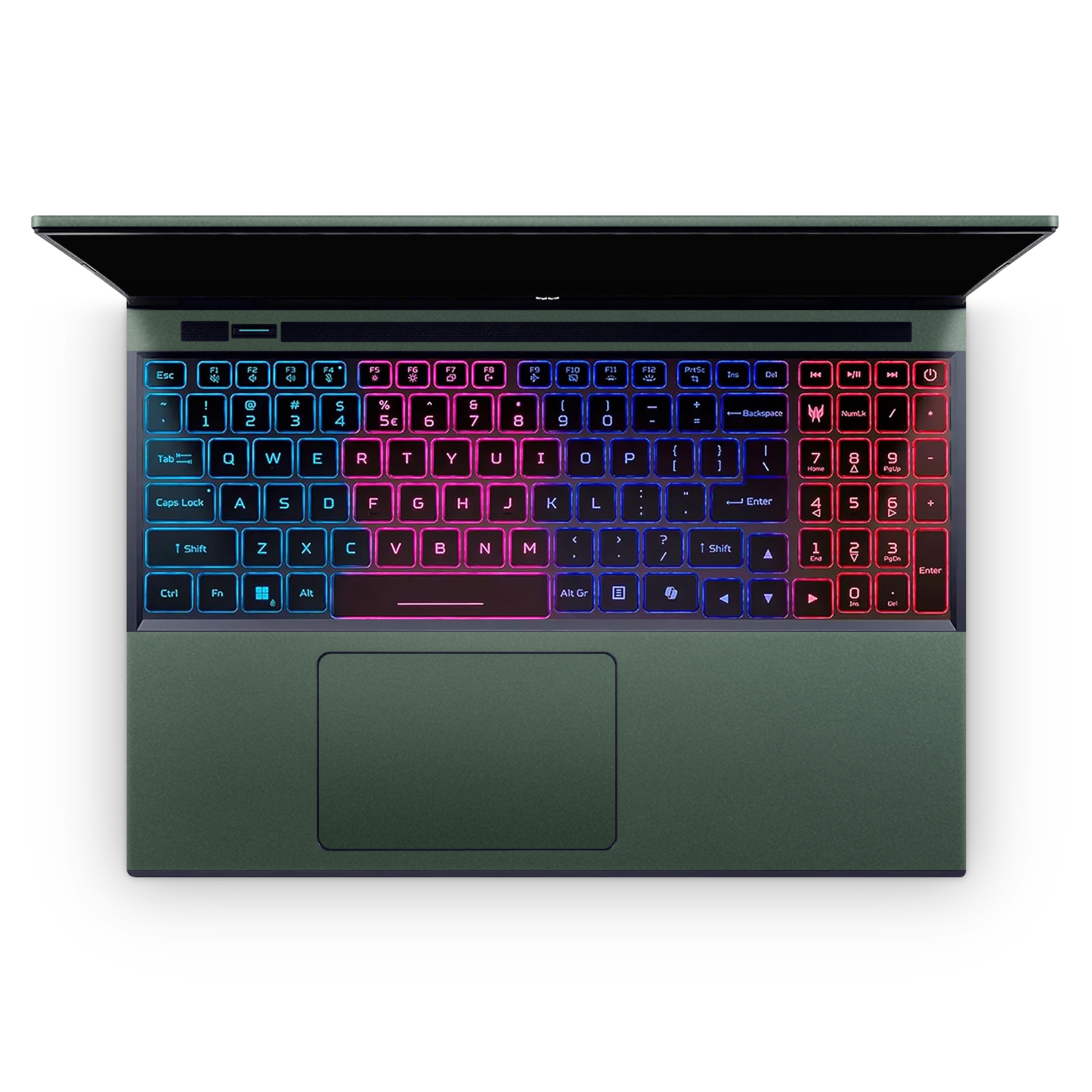 Acer Predator Helios Neo 16 2024 Professional Interior Matte Green Metallic Skin Wrap Cover
