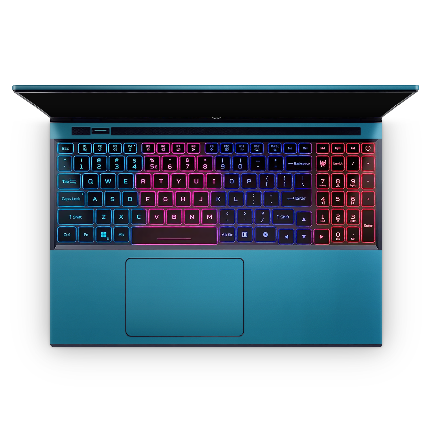Acer Predator Helios Neo 16 2024 Professional Interior Satin Ocean Shimmer Skin Wrap Cover