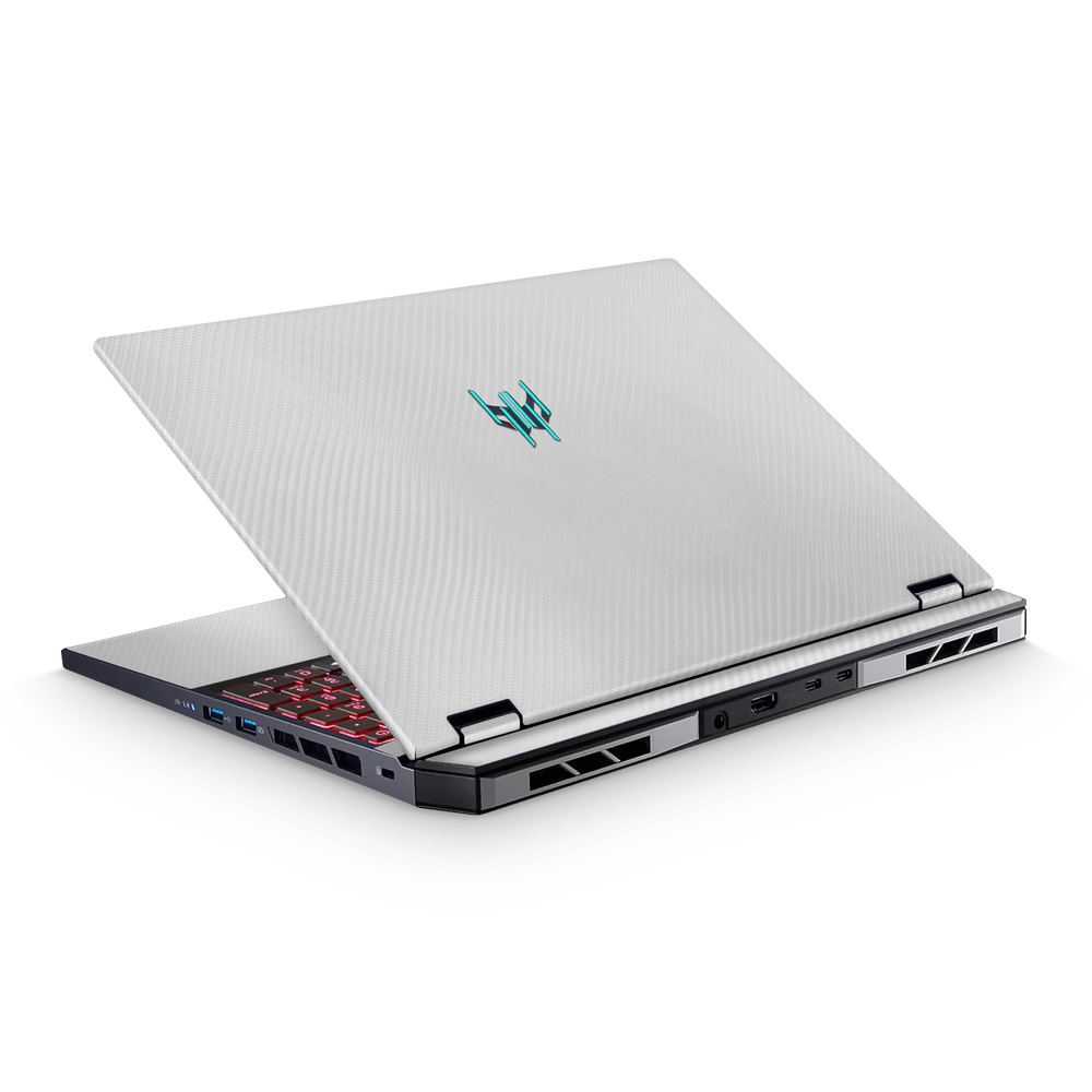 Acer Predator Helios Neo 16 2024 Professional White Carbon Fiber Skin Wrap Cover
