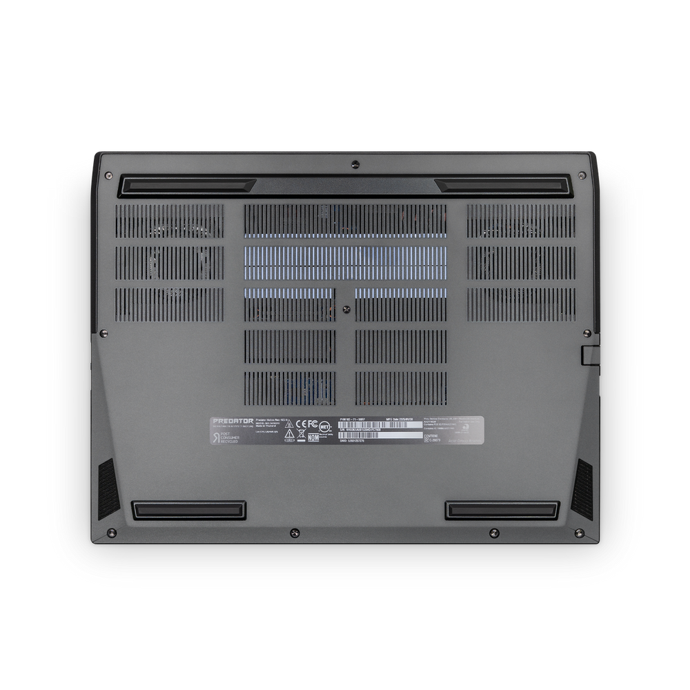 Acer Predator Helios Neo 16S 2025 Premium Bottom Charcoal Grey Skin Wrap Cover