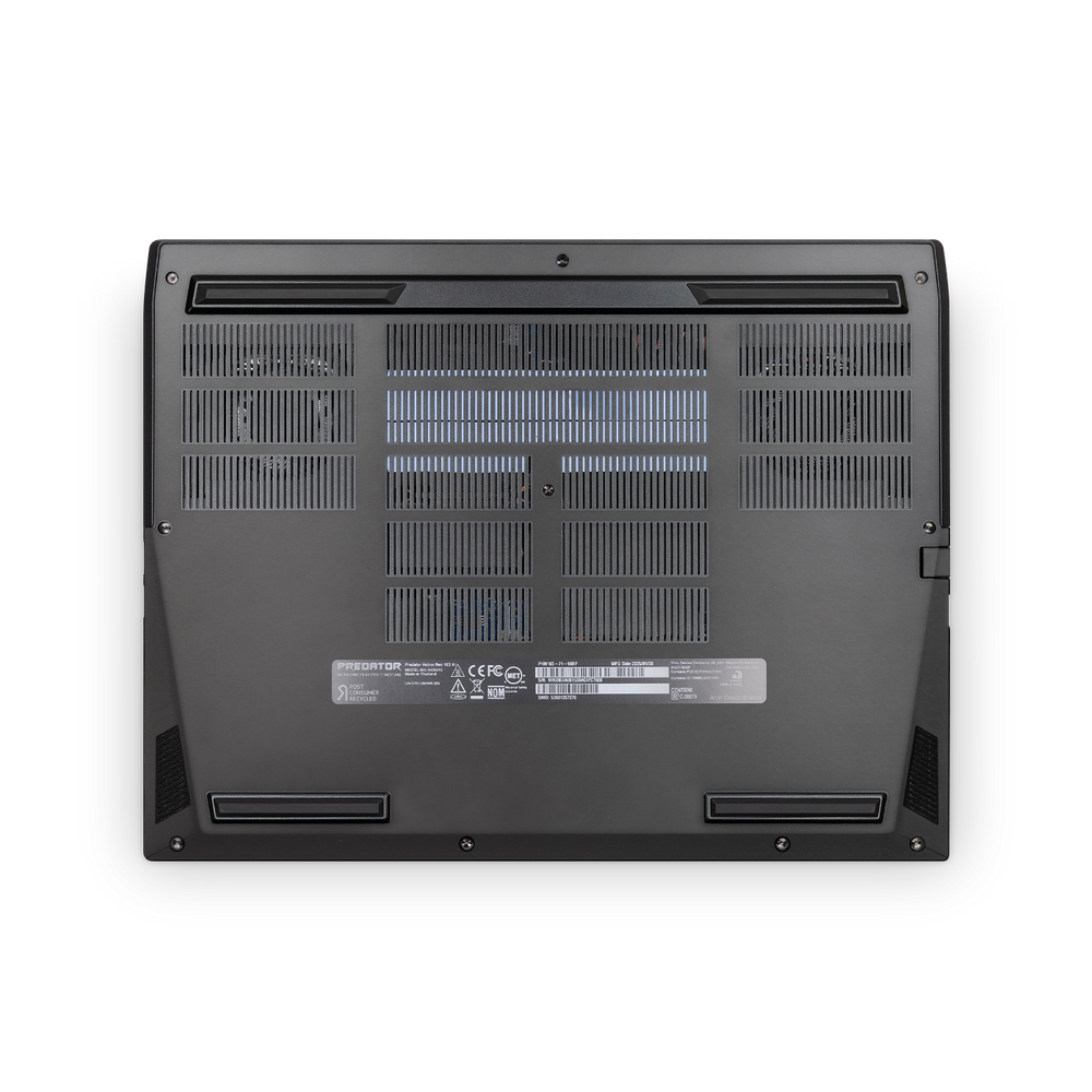 Acer Predator Helios Neo 16S 2025 Premium Bottom Matte Black Skin Wrap Cover