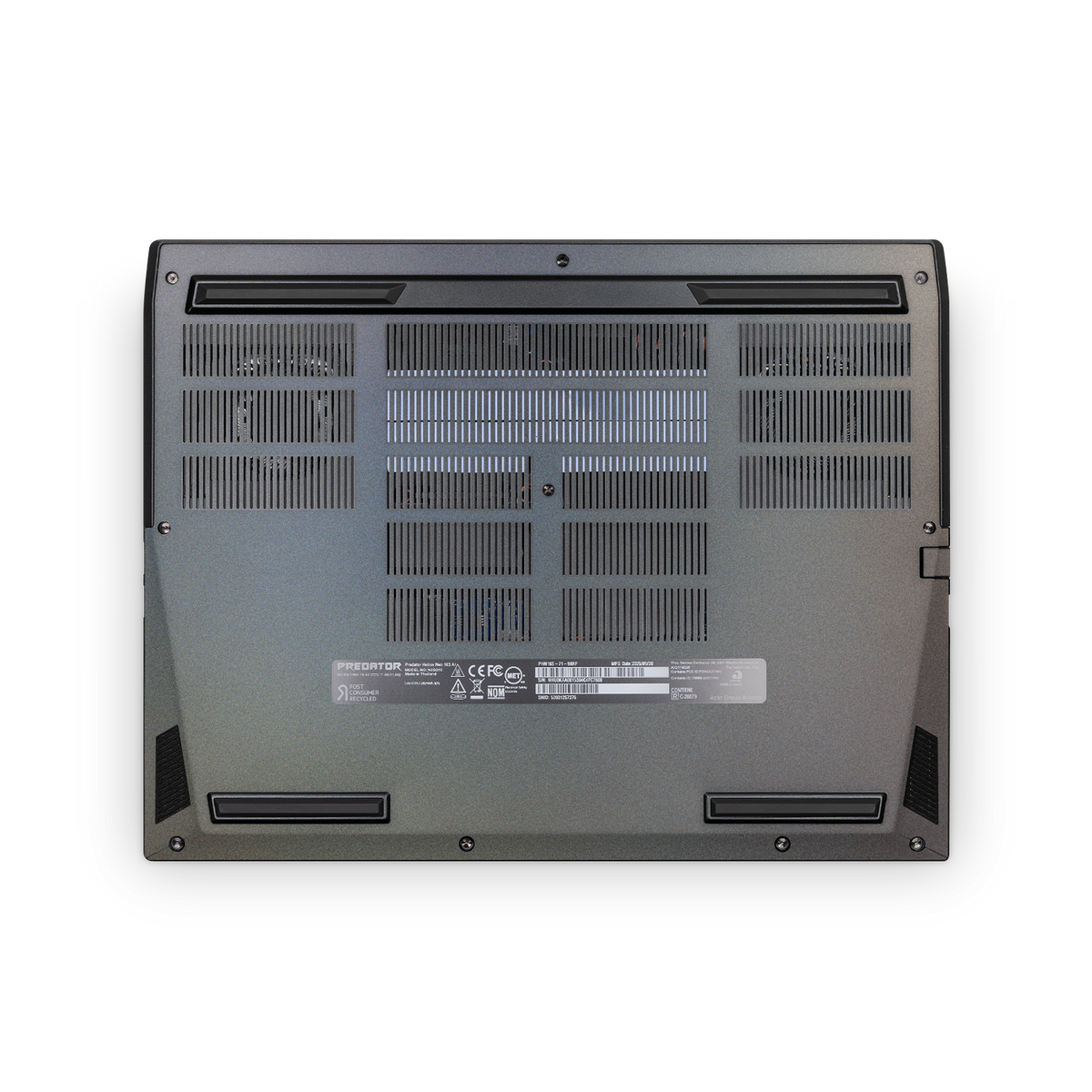 Acer Predator Helios Neo 16S 2025 Premium Bottom Prism Skin Wrap Cover