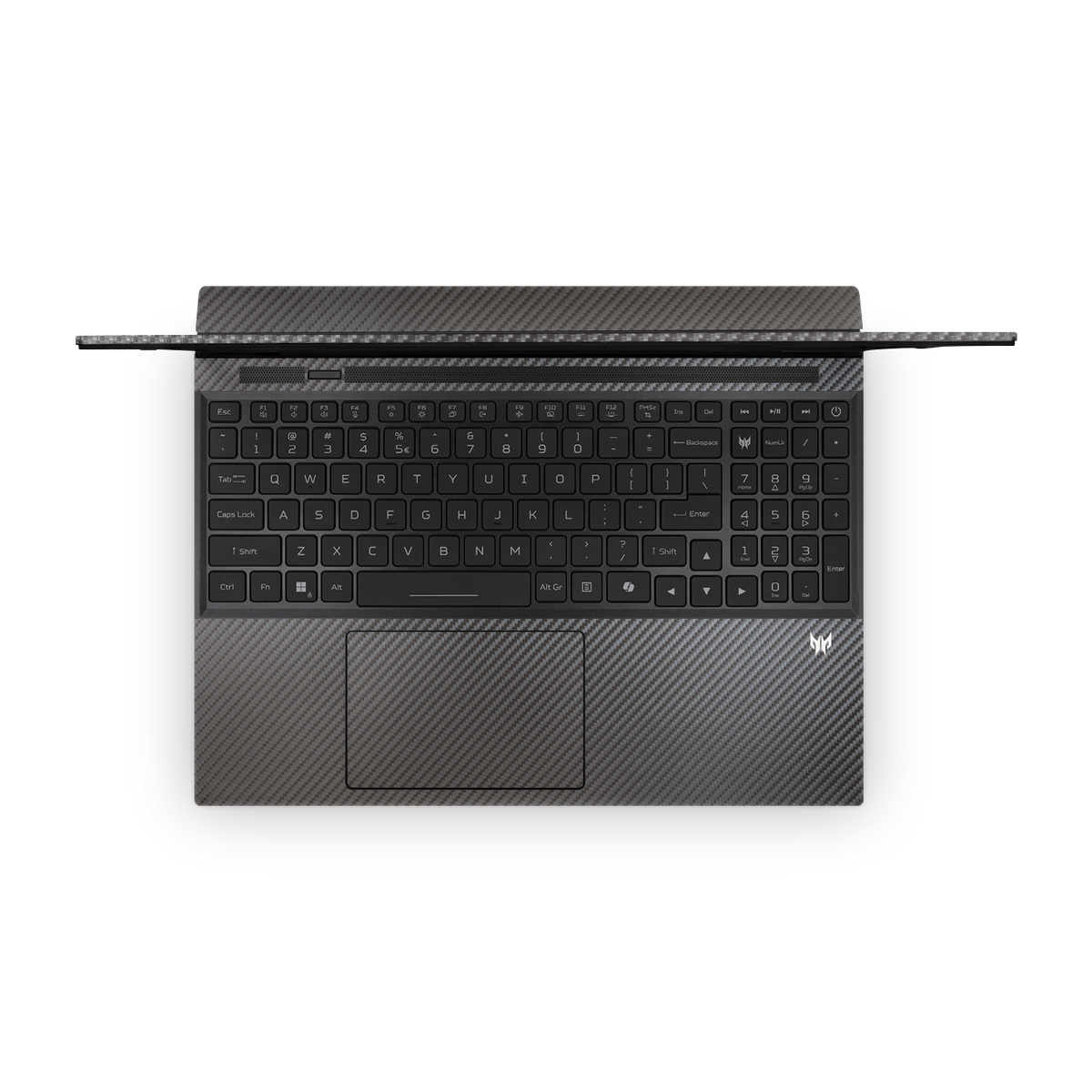Acer Predator Helios Neo 16S 2025 Premium Interior Black Carbon Fiber Skin Wrap Cover