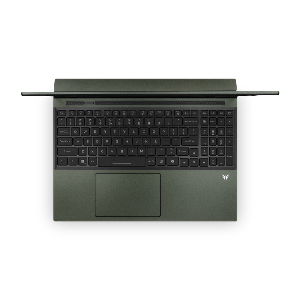 Acer Predator Helios Neo 16S 2025 Premium Interior Matte Green Metallic Skin Wrap Cover