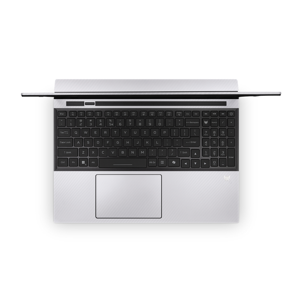 Acer Predator Helios Neo 16S 2025 Premium Interior White Carbon Fiber Skin Wrap Cover