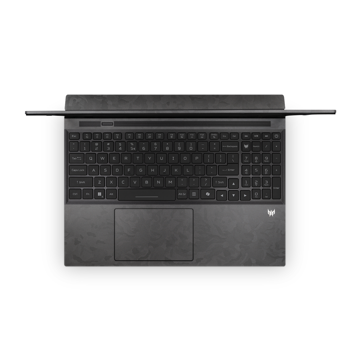 Acer Predator Helios Neo 16S 2025 Professional Interior Black Camo Skin Wrap Cover