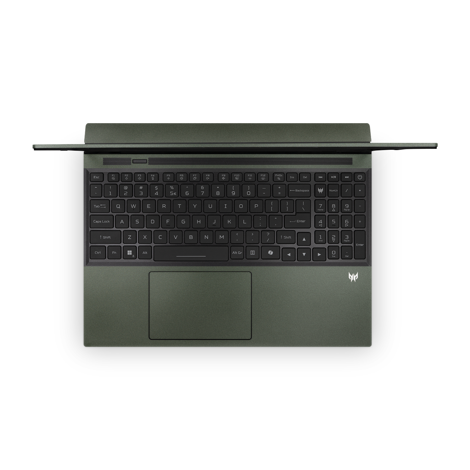 Acer Predator Helios Neo 16S 2025 Professional Interior Matte Green Metallic Skin Wrap Cover