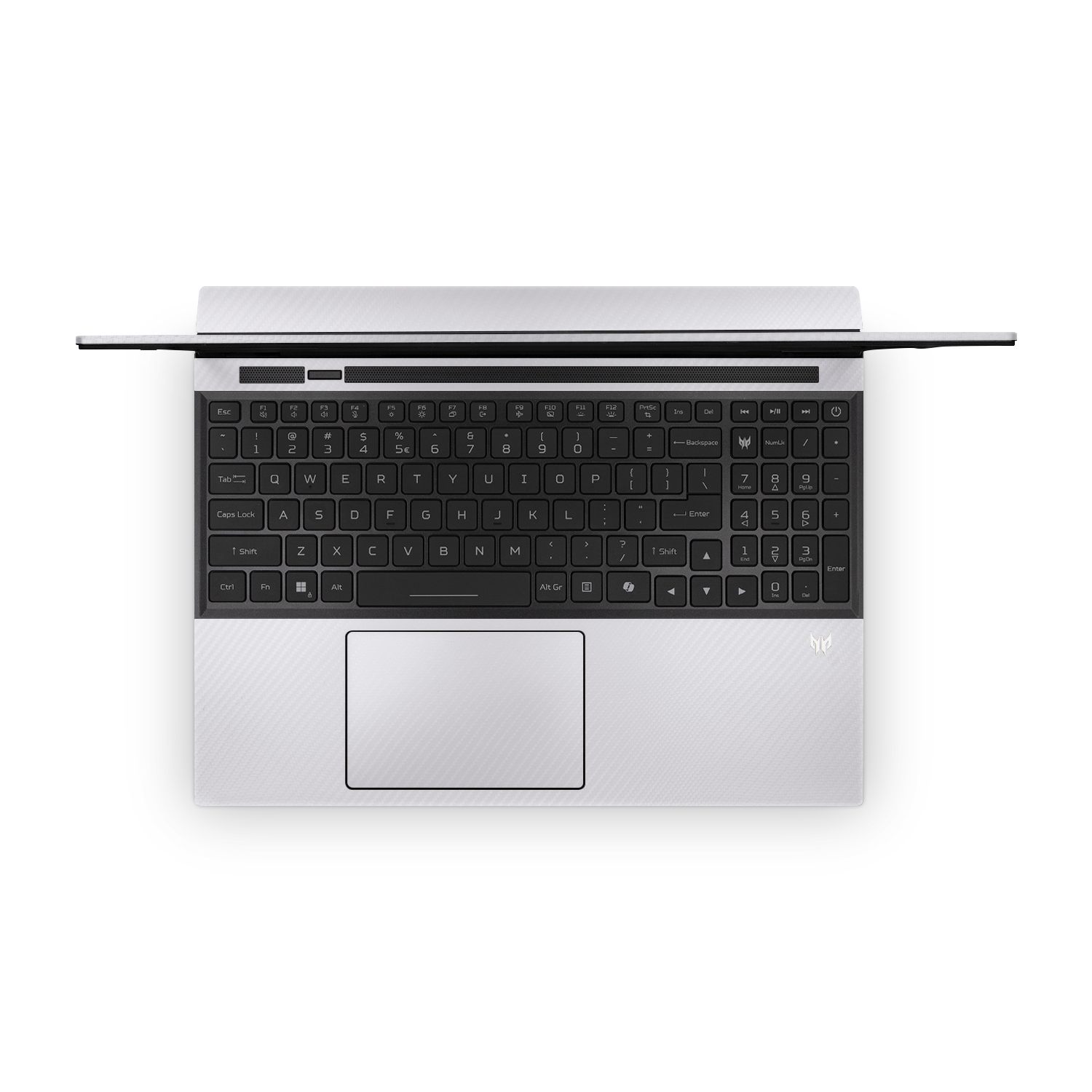 Acer Predator Helios Neo 16S 2025 Professional Interior White Carbon Fiber Skin Wrap Cover