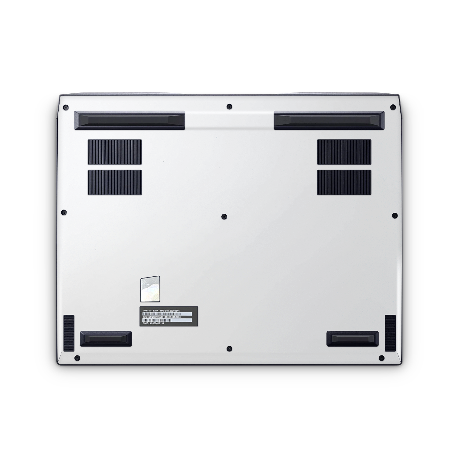Acer Predator Neo 14 2024 Professional Bottom Frosty Vanilla Skin Wrap Cover