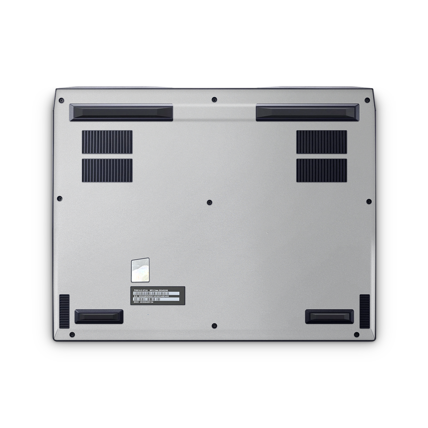 Acer Predator Neo 14 2024 Professional Bottom Satin Aluminum Skin Wrap Cover