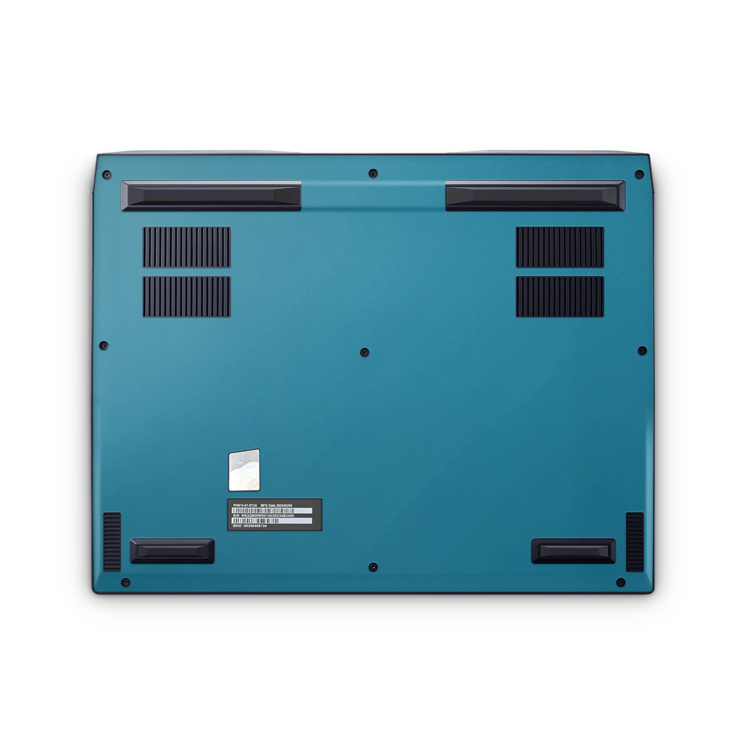 Acer Predator Neo 14 2024 Professional Bottom Satin Ocean Shimmer Skin Wrap Cover