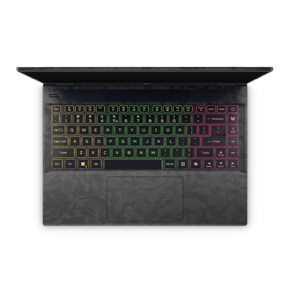 Acer Predator Neo 14 2024 Professional Interior Black Camo Skin Wrap Cover