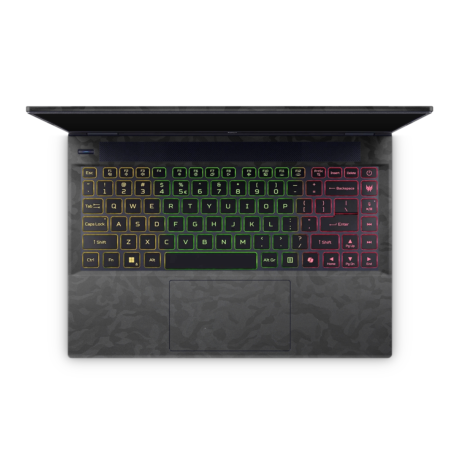 Acer Predator Neo 14 2024 Professional Interior Black Camo Skin Wrap Cover