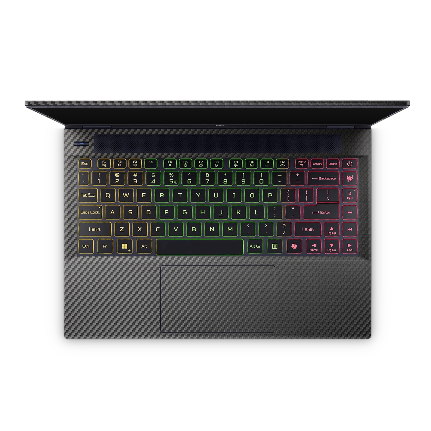 Acer Predator Neo 14 2024 Professional Interior Black Carbon Fiber Skin Wrap Cover