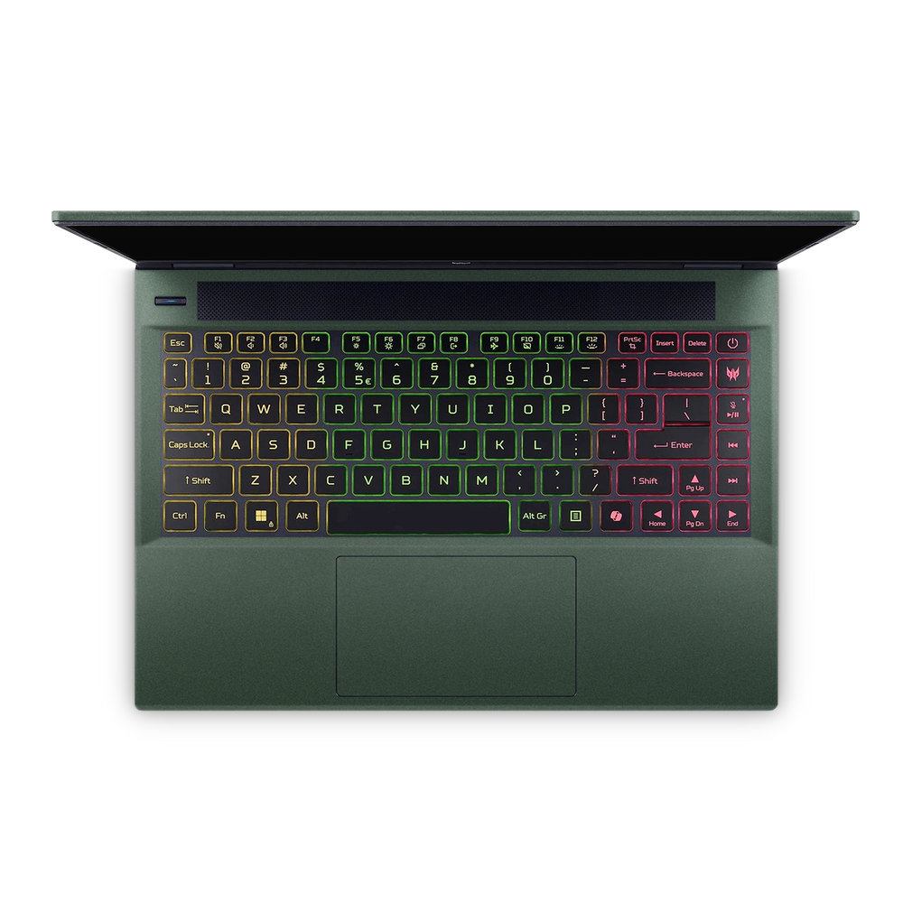 Acer Predator Helios Neo 14 2024 Professional Interior Matte Green Metallic Skin Wrap Cover