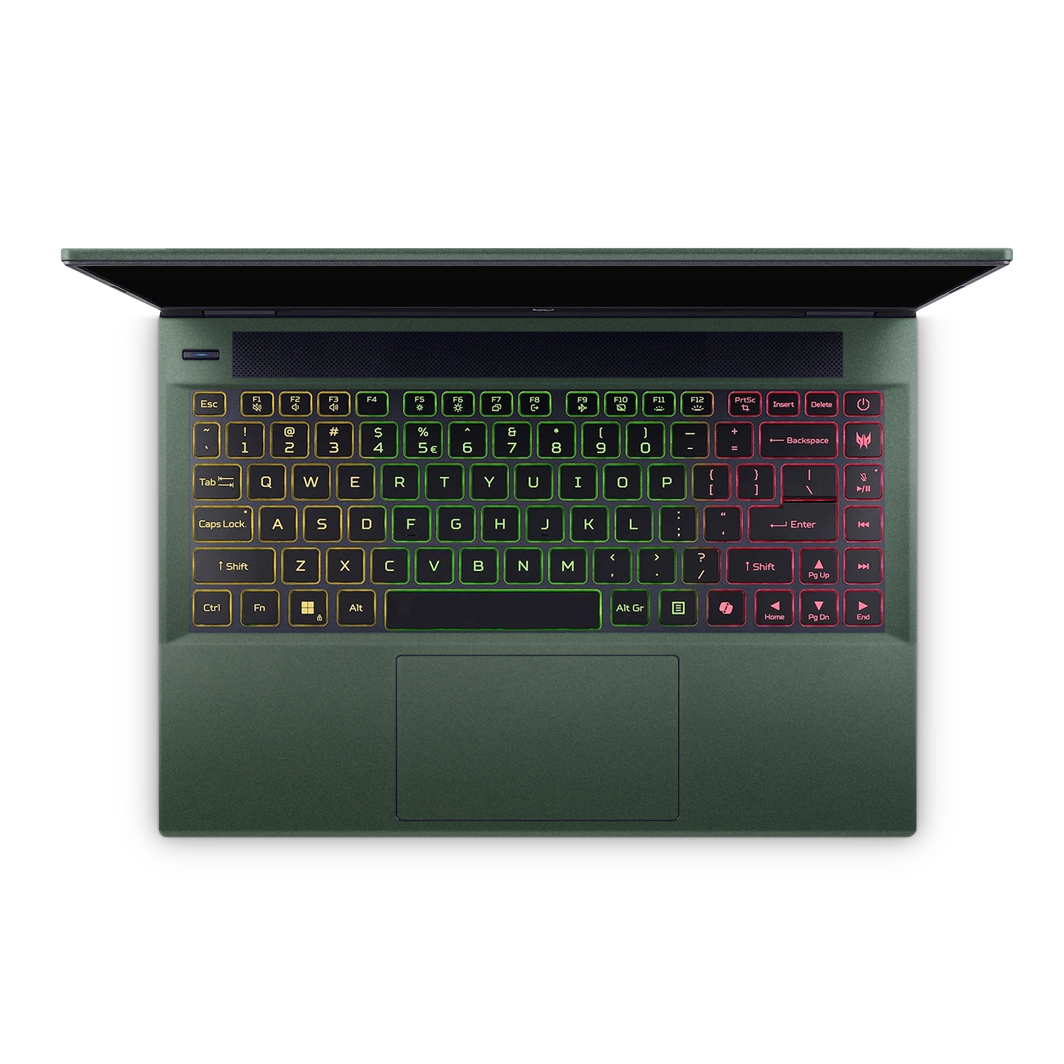 Acer Predator Helios Neo 14 2024 Professional Interior Matte Green Metallic Skin Wrap Cover