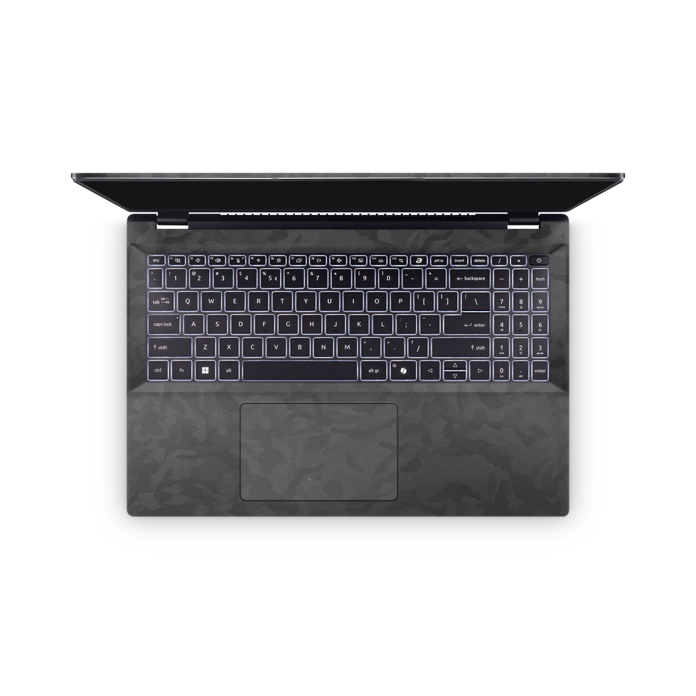 Acer Swift 16 Ai 2025 Professional Interior Black Camo Skin Wrap Cover