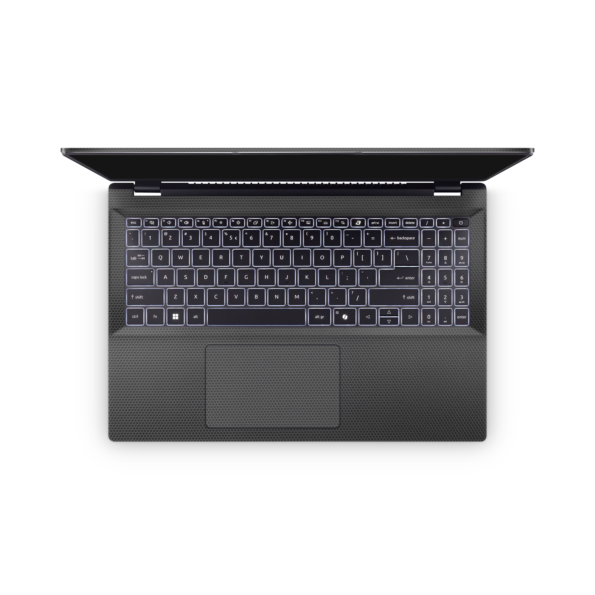 Acer Swift 16 Ai 2025 Professional Interior Black Matrix Skin Wrap Cover