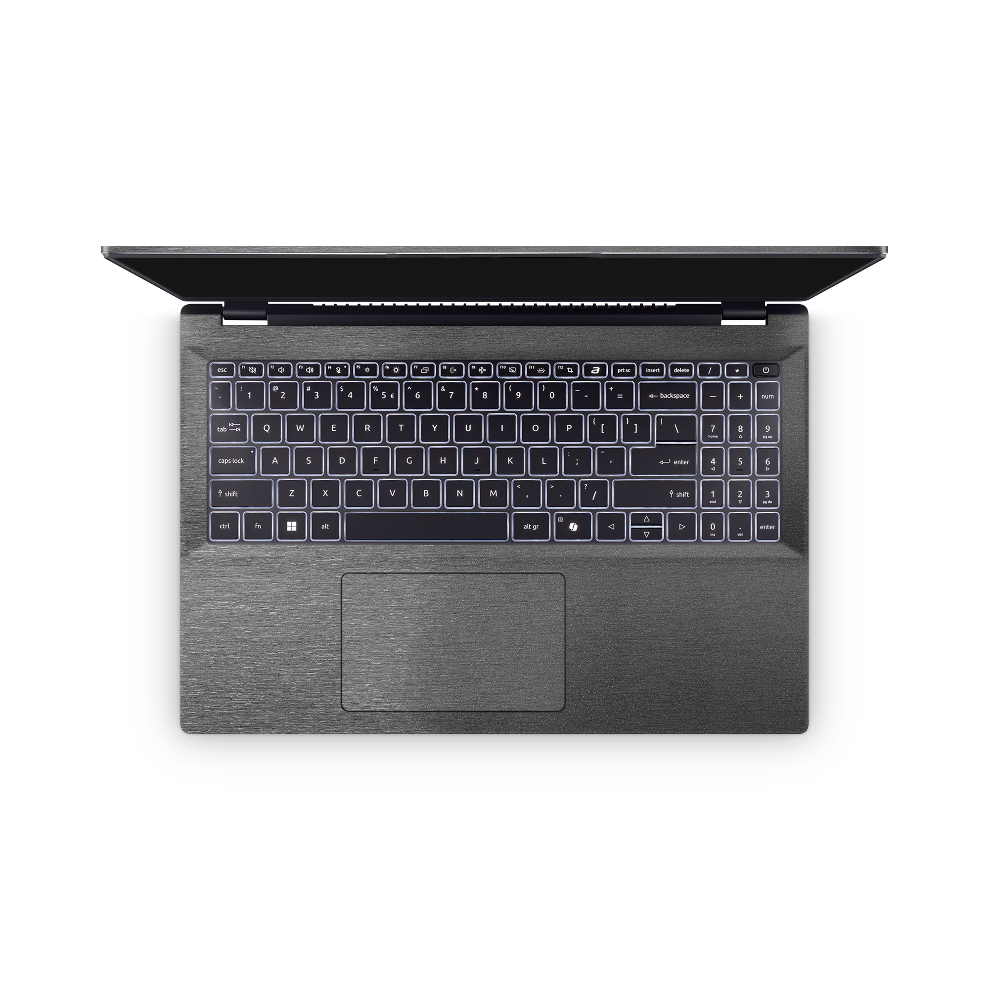Acer Swift 16 Ai 2025 Professional Interior Brushed Black Skin Wrap Cover
