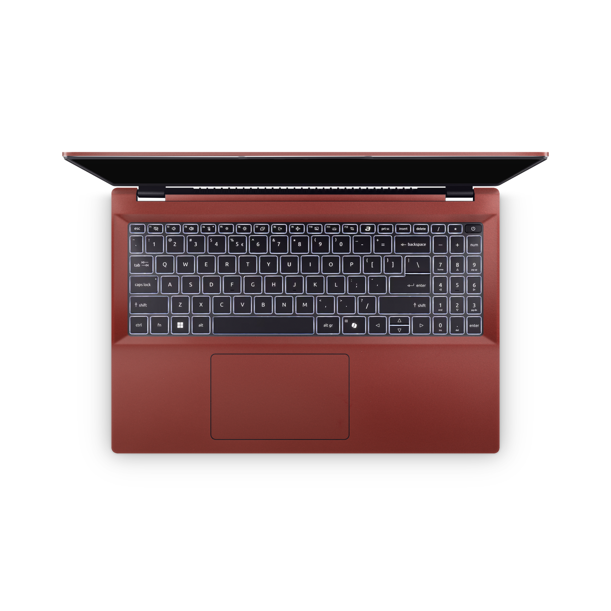Acer Swift 16 AI 2025 Professional Interior Vampire Red Skin Wrap Cover