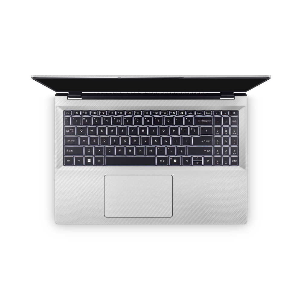 Acer Swift 16 Ai 2025 Professional Interior White Carbon Fiber Skin Wrap Cover
