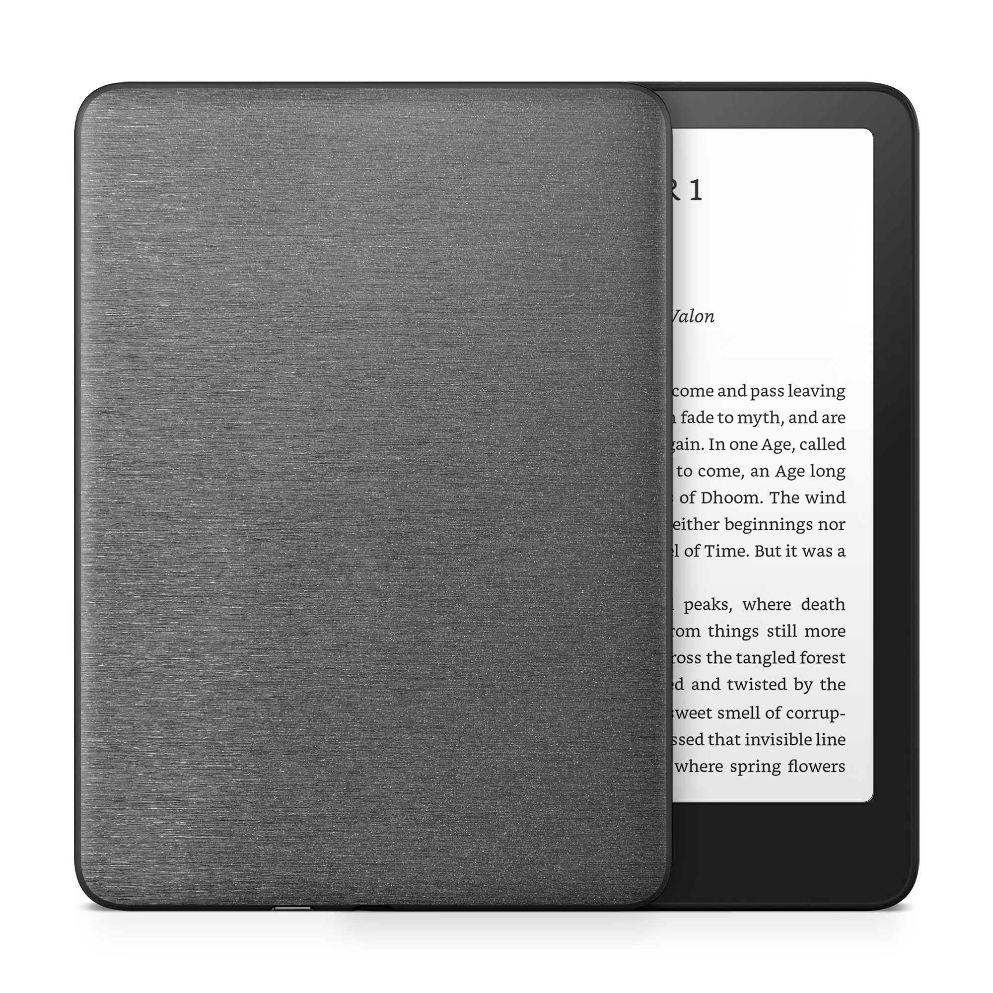 Amazon Kindle 2024 — amazon-kindle-6-2024-ess-brushed-black-skin-wrap-cover