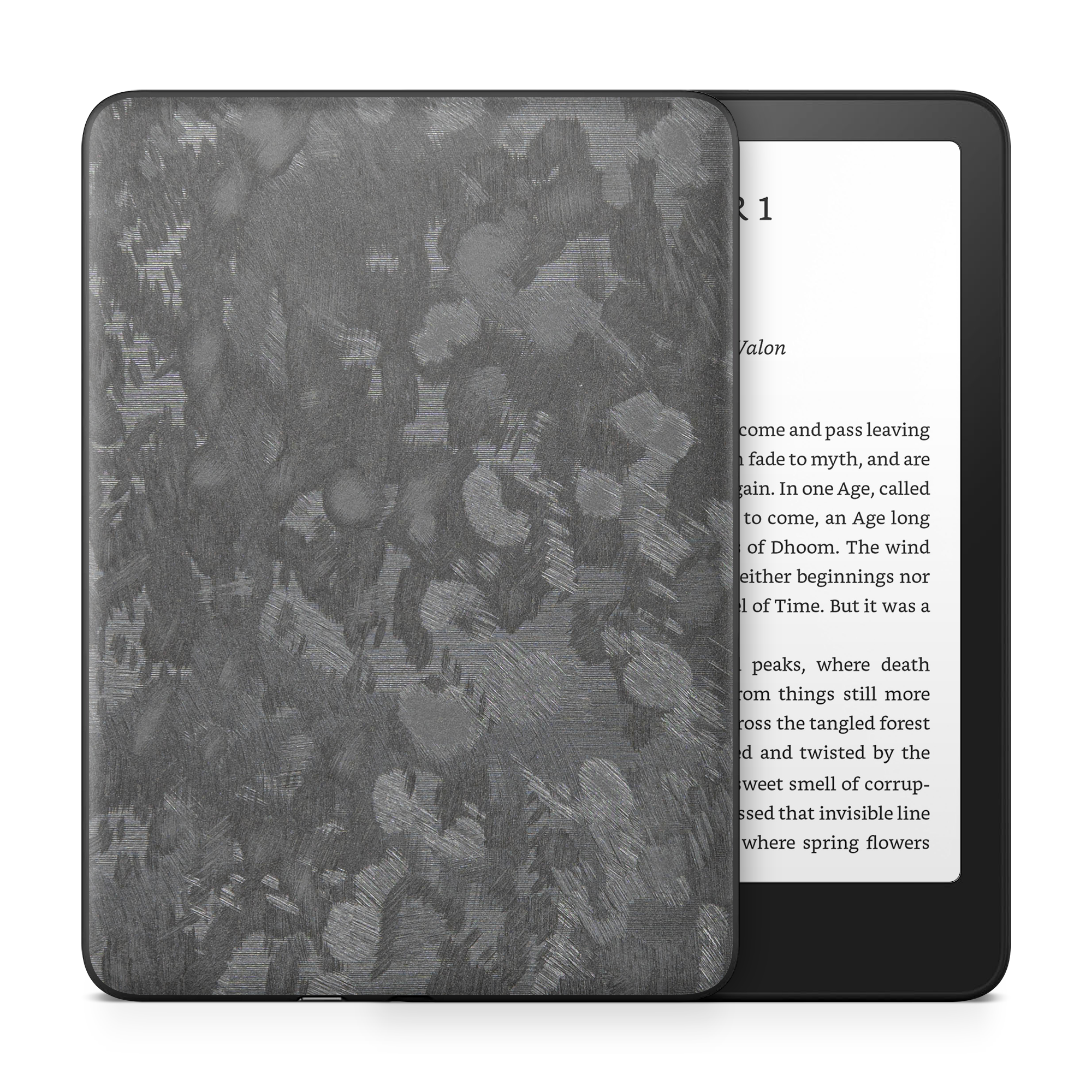 Amazon Kindle 2024 — amazon-kindle-6-2024-ess-forged-carbon-skin-wrap-cover