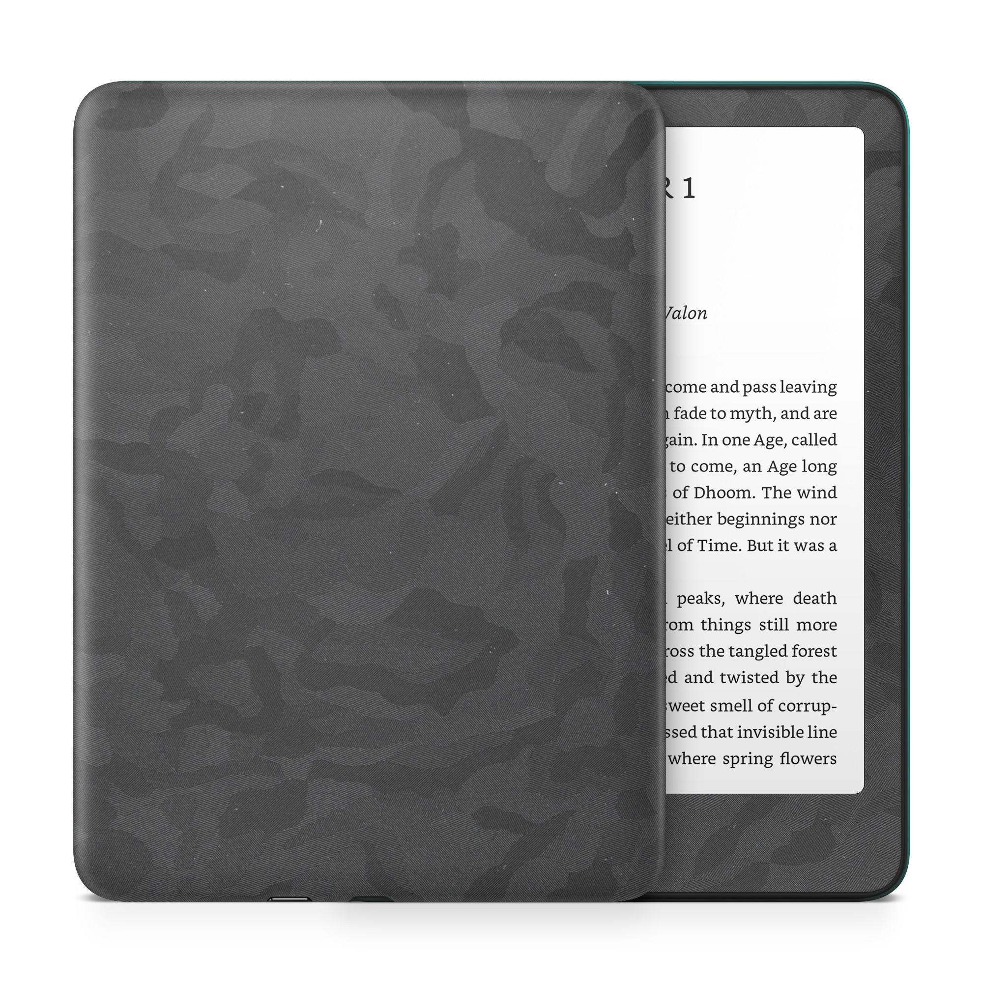 Amazon Kindle 2024 — amazon-kindle-6-2024-pro-black-camo-skin-wrap-cover