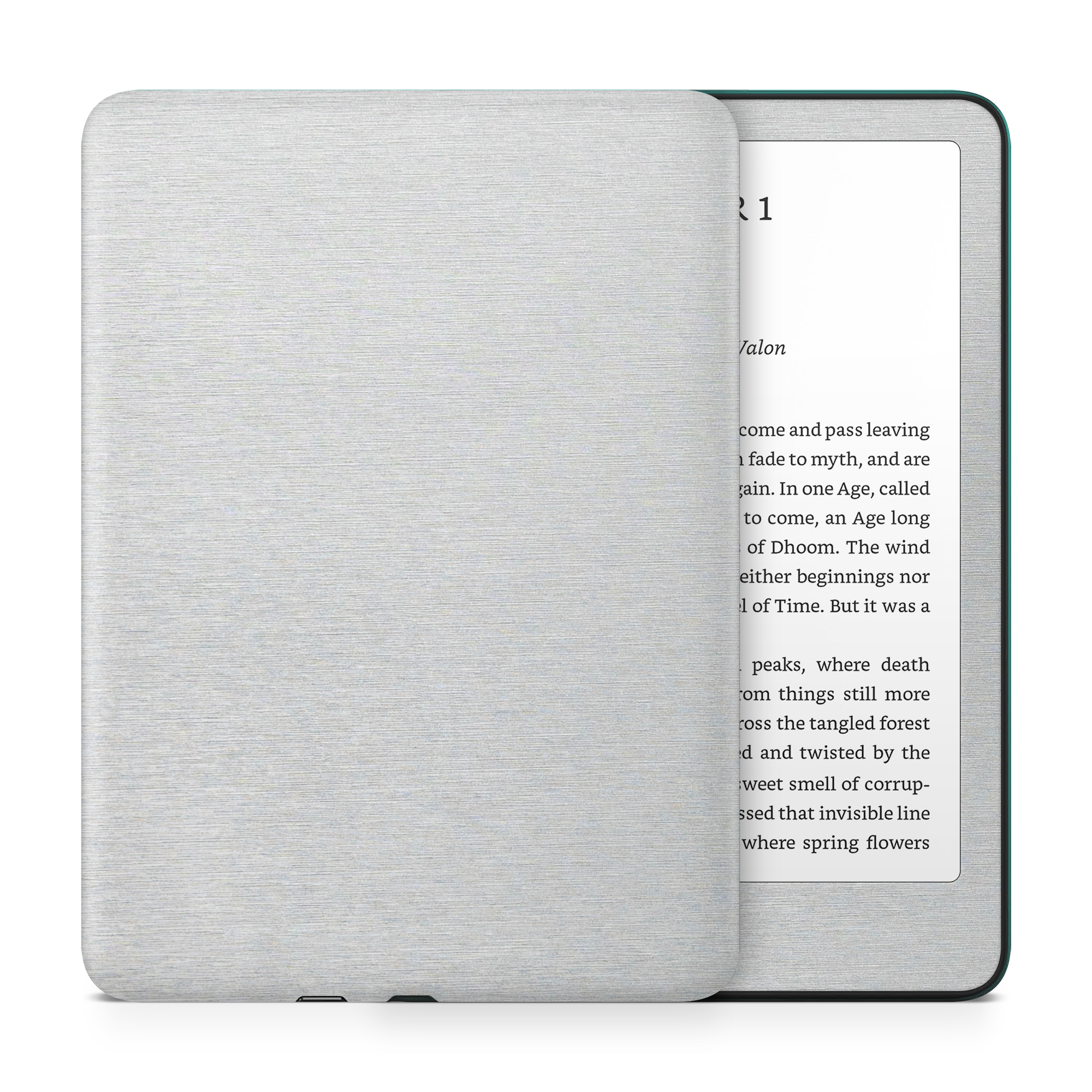 Amazon Kindle 2024 — amazon-kindle-6-2024-pro-brushed-aluminum-skin-wrap-cover