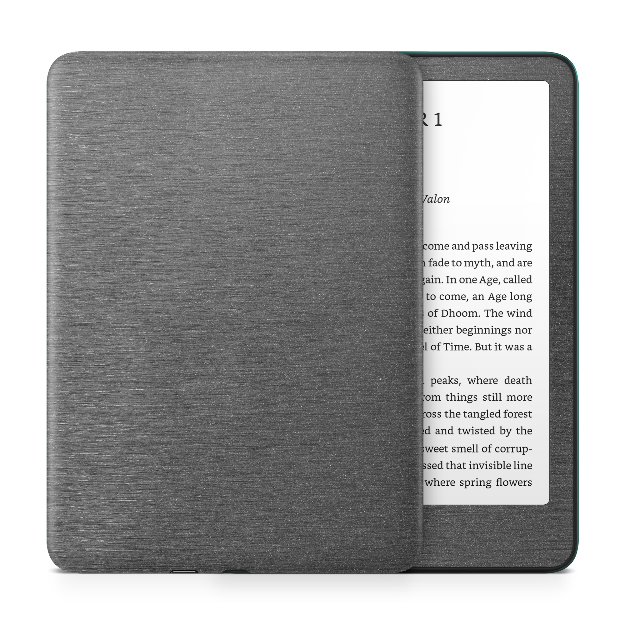 Amazon Kindle 2024 — amazon-kindle-6-2024-pro-brushed-black-skin-wrap-cover