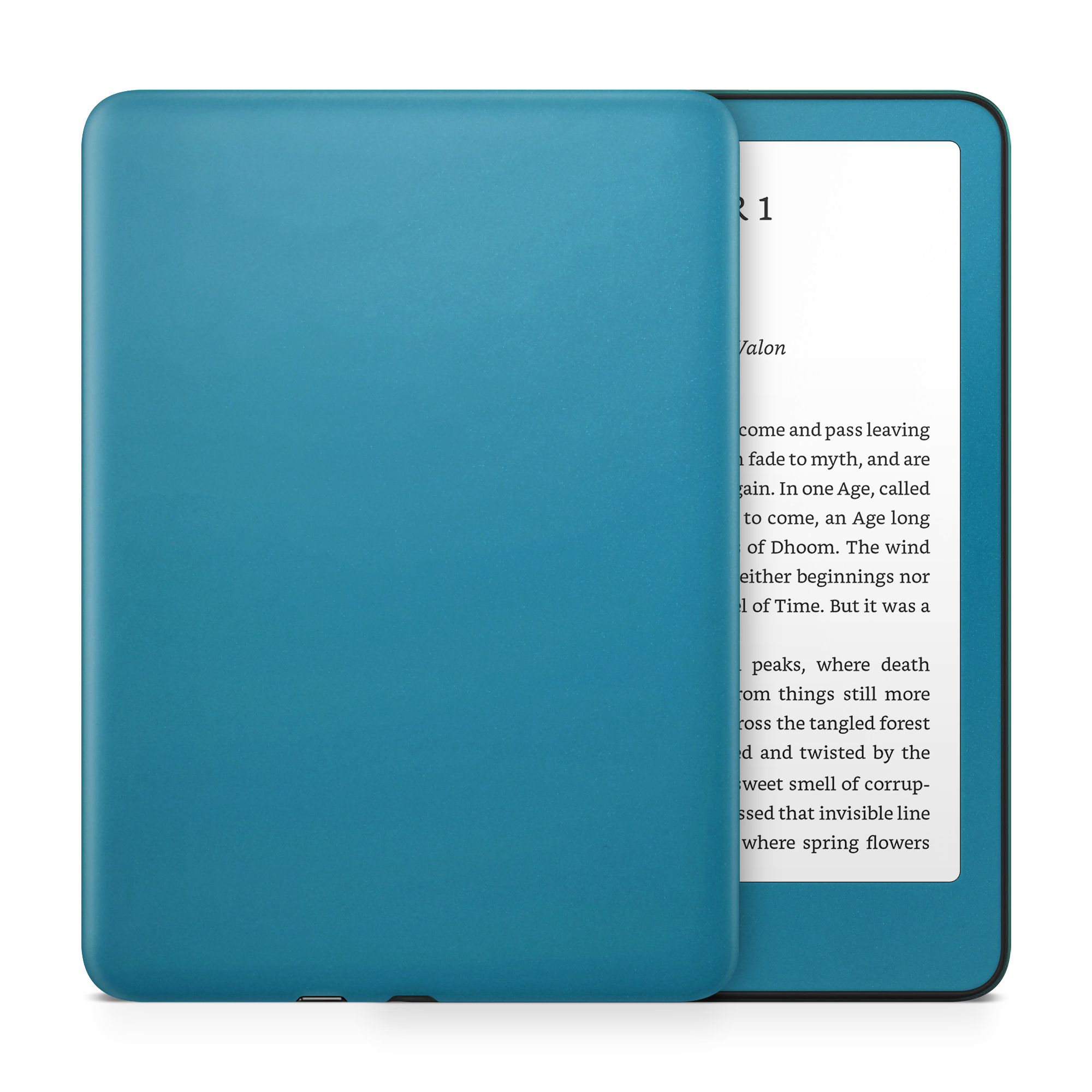 Amazon Kindle 2024 — amazon-kindle-6-2024-pro-satin-ocean-shimmer-skin-wrap-cover
