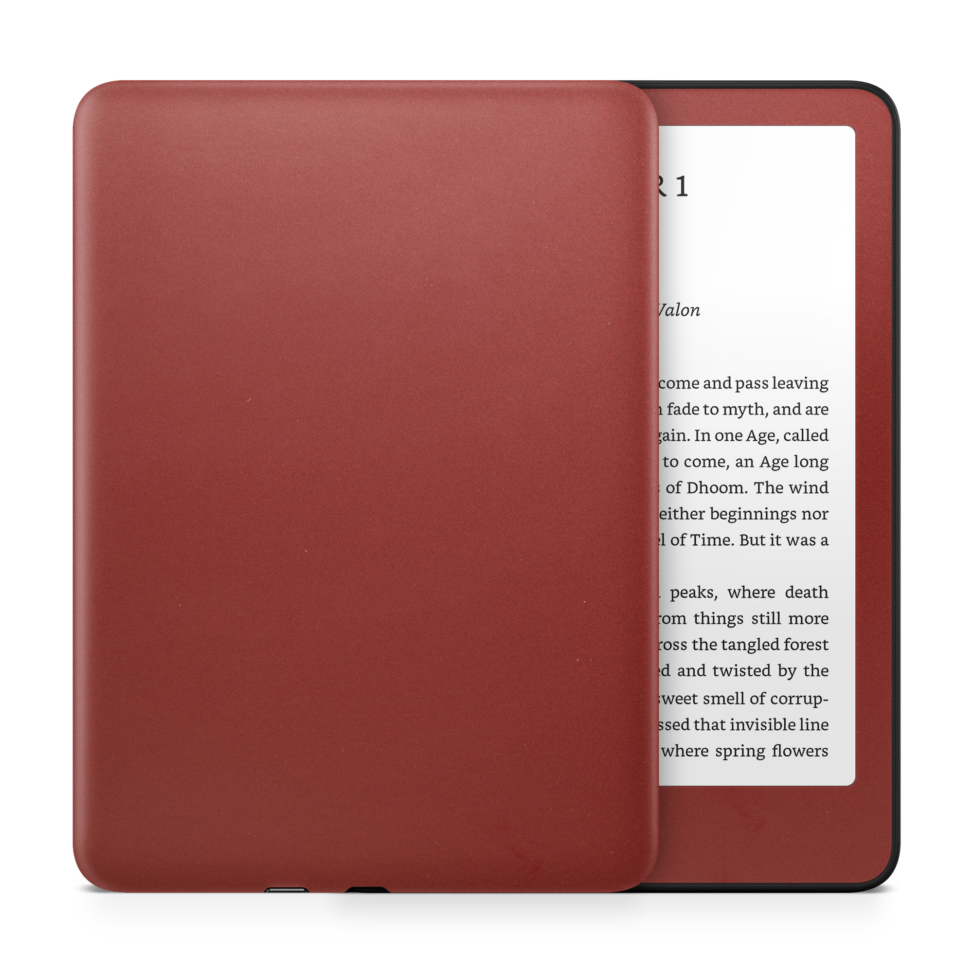 Amazon Kindle 6 11th Gen 2024 Professional Vampire Red Skin Wrap Cover