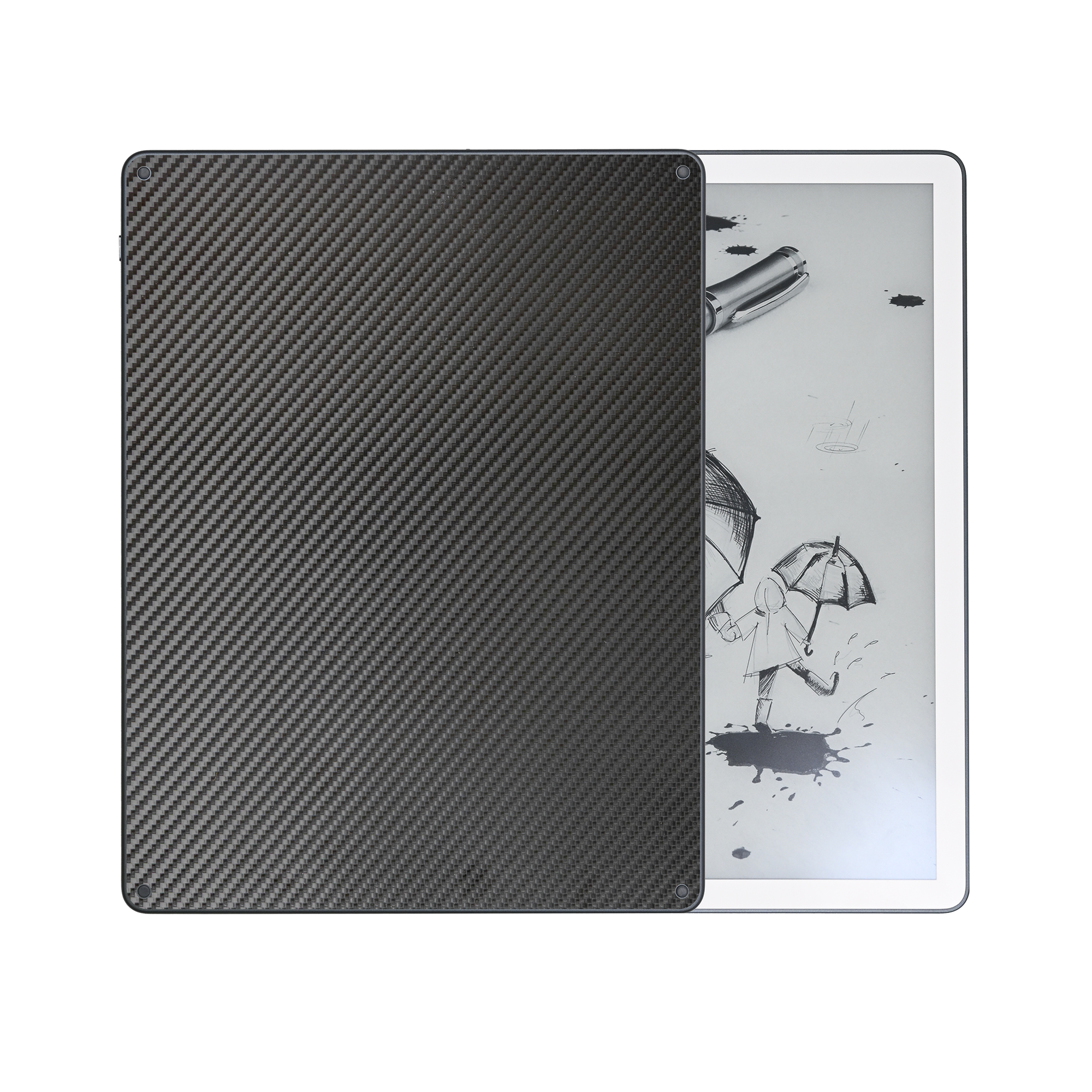 Amazon Kindle Scribe 11 2025 — amazon-kindle-scribe-11-2025-ess-black-carbon-fiber-skin-wrap-cover