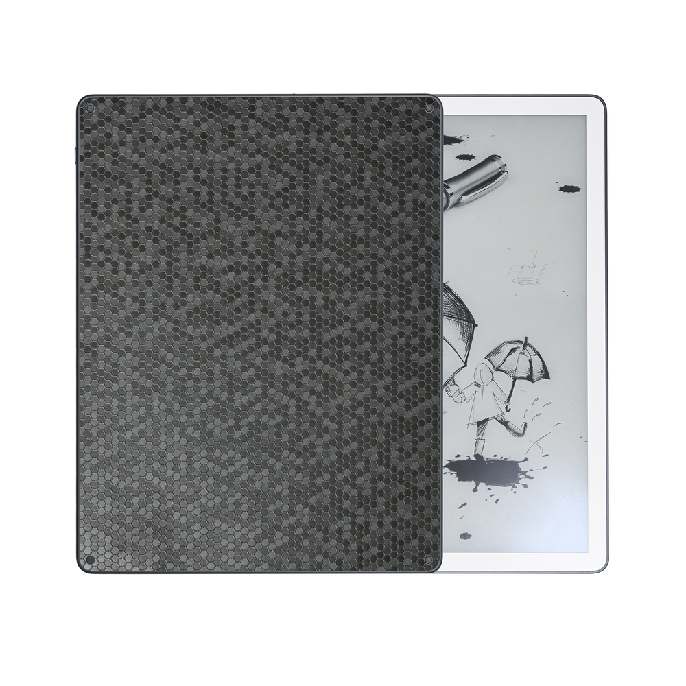 Amazon Kindle Scribe 11 2025 — amazon-kindle-scribe-11-2025-ess-black-honeycomb-skin-wrap-cover