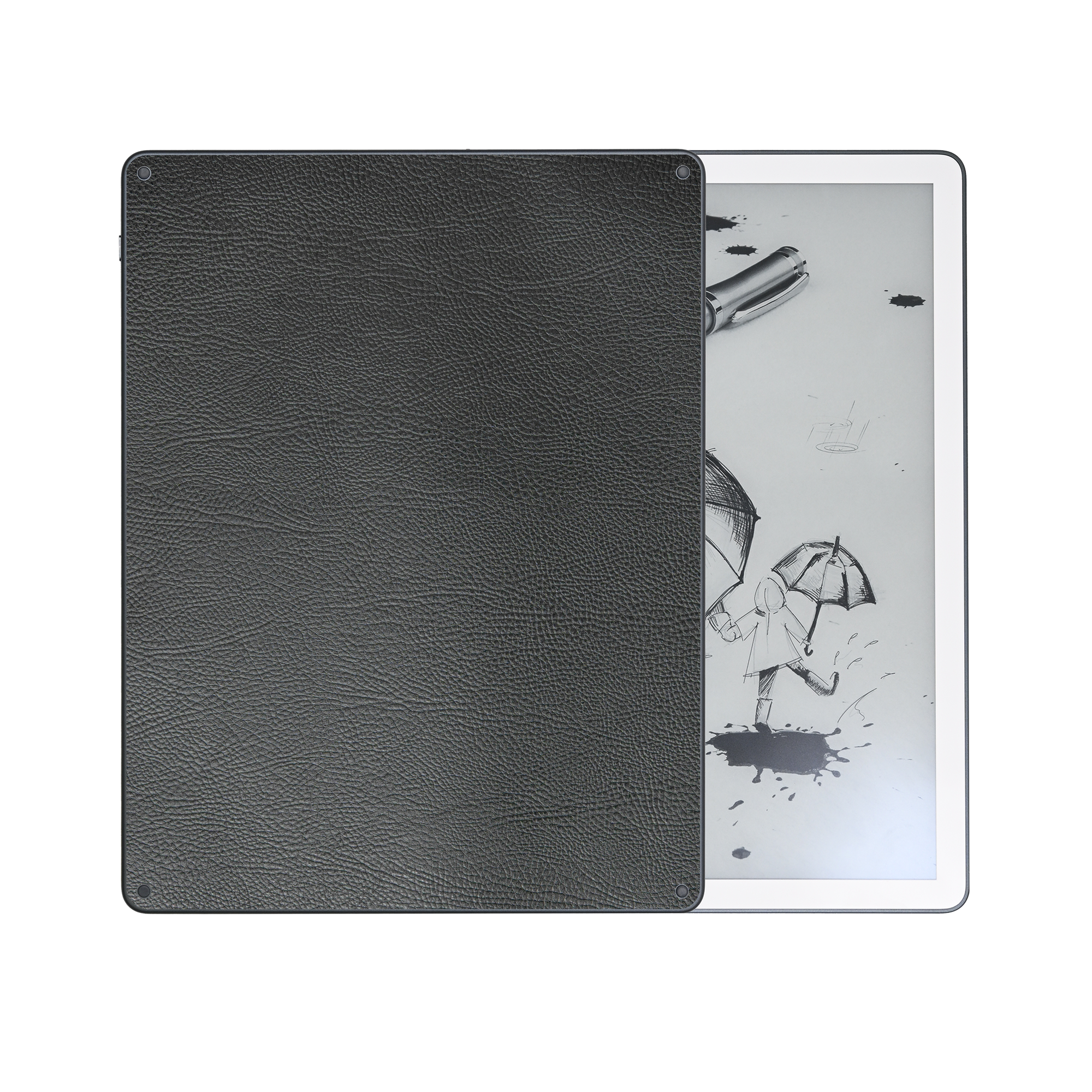 Amazon Kindle Scribe 11 2025 — amazon-kindle-scribe-11-2025-ess-black-leather-skin-wrap-cover