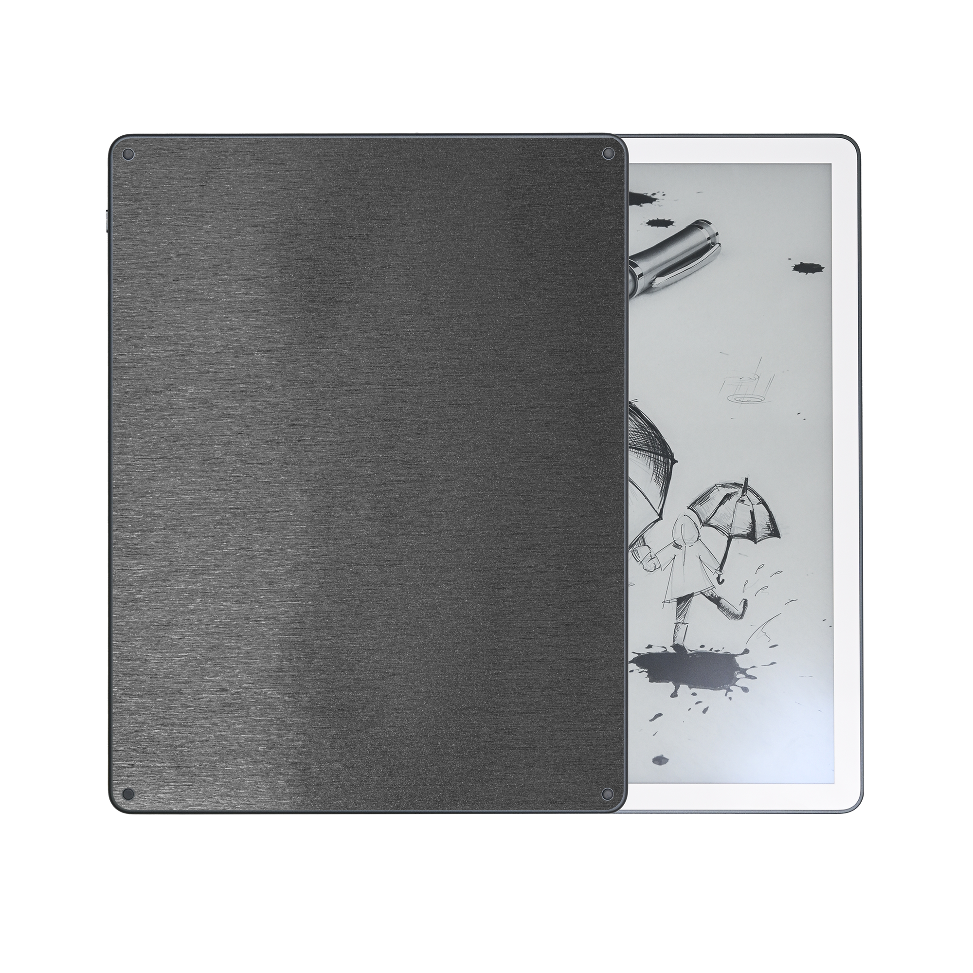 Amazon Kindle Scribe 11 2025 — amazon-kindle-scribe-11-2025-ess-brushed-black-skin-wrap-cover