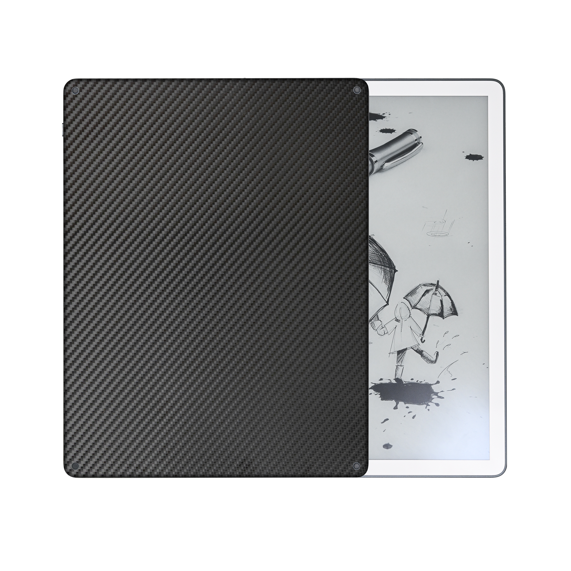 Amazon Kindle Scribe 11 2025 — amazon-kindle-scribe-11-2025-pro-black-carbon-fiber-skin-wrap-cover