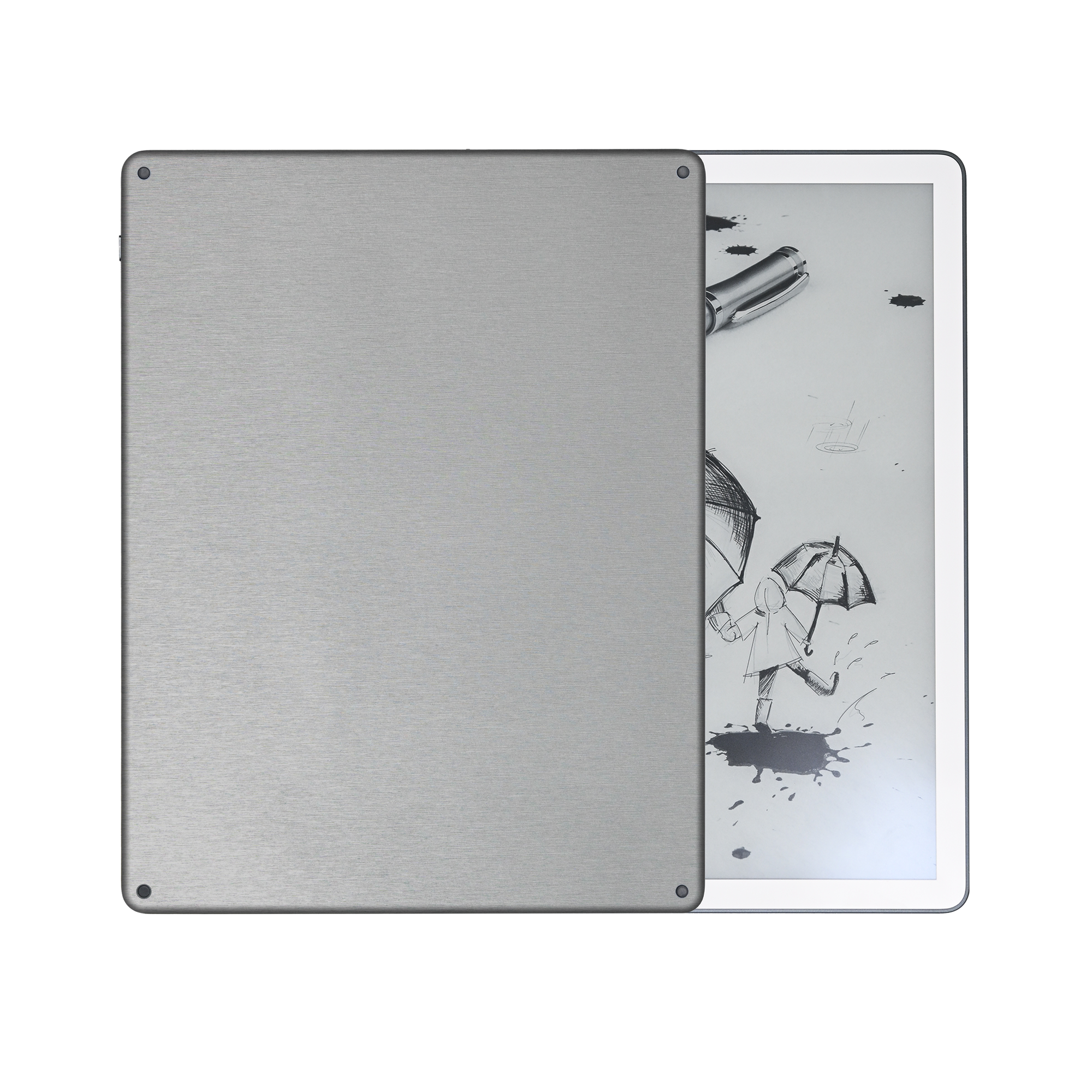 Amazon Kindle Scribe 11 2025 — amazon-kindle-scribe-11-2025-pro-brushed-aluminum-skin-wrap-cover