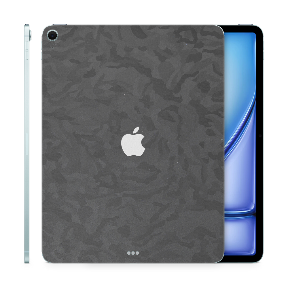 Apple Ipad Air 13 M3 Essentials Black Camo Skin Wrap Cover