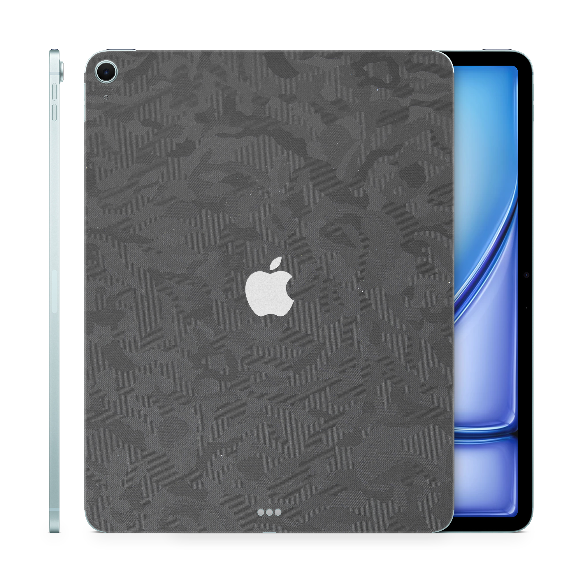 Apple Ipad Air 13 M3 Essentials Black Camo Skin Wrap Cover